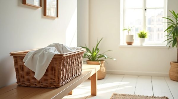 Bien choisir et intégrer un panier à linge pratique et design dans votre intérieur